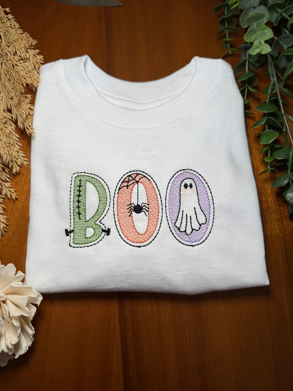 Glow in the Dark BOO Halloween Shirt
