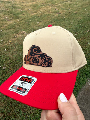 Chattanooga Baseball Game Day Trucker Hat | Red & Cream