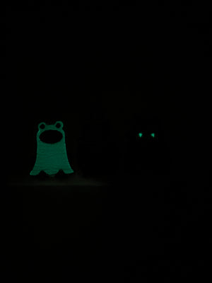 Glow in the Dark Halloween Frogs Shirt
