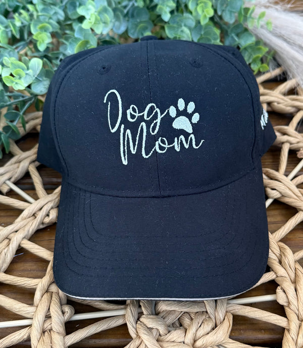 Dog Mom Embroidered Hat