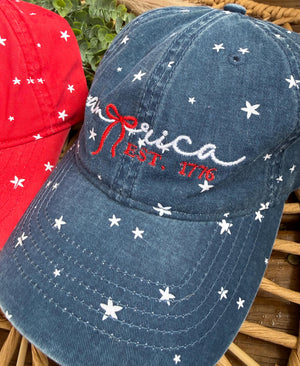 America Est. 1776 Vintage Hat