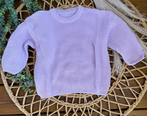 Personalized Embroidered Knit Sweater