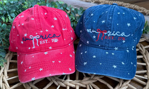 America Est. 1776 Vintage Hat