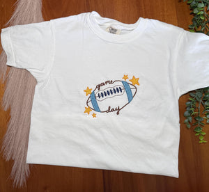 Game Day Youth Embroidered Apparel – Football