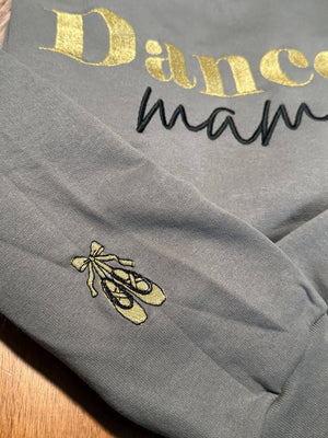 Dance Mama Embroidered Crewneck