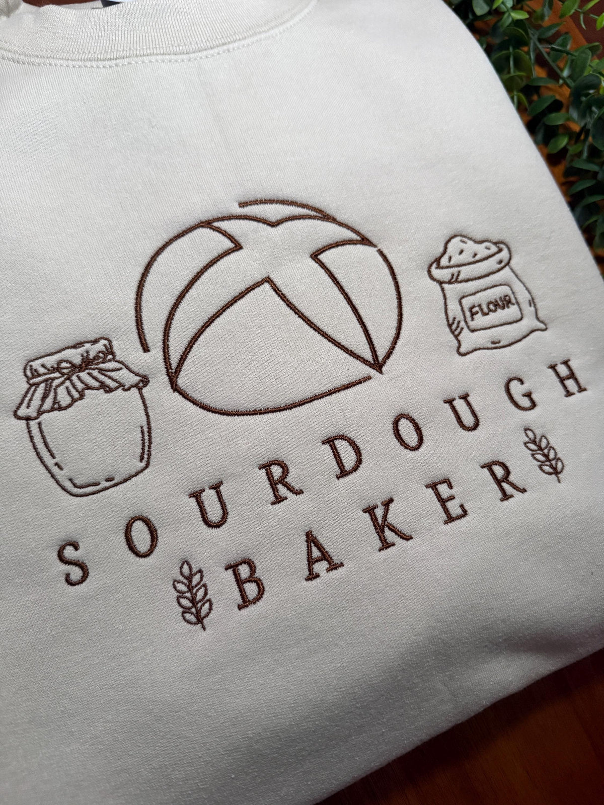 Sourdough Baker Embroidered Apparel