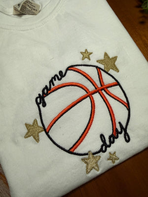 Game Day Youth Embroidered Apparel – Basketball