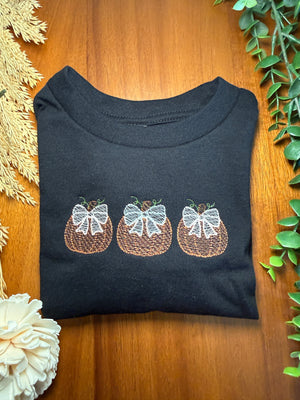 Pumpkin Bow Shirt