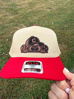 Chattanooga Baseball Game Day Trucker Hat | Red & Cream