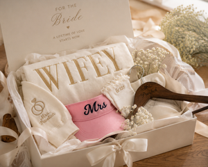 Wifey Embroidered Crewneck Sweatshirt