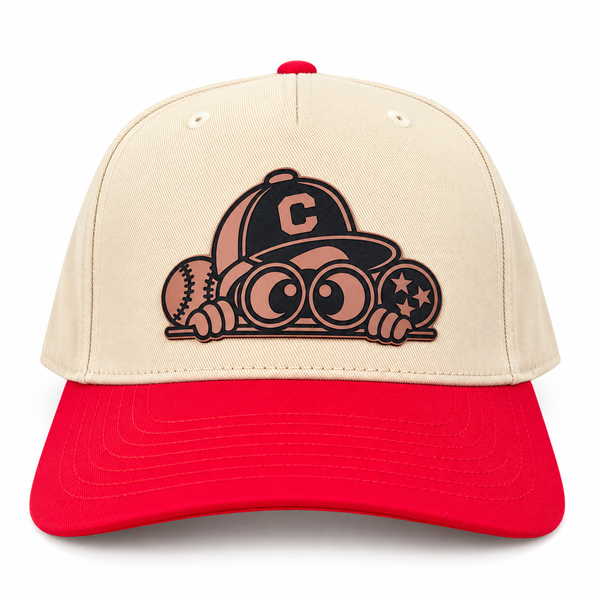 Chattanooga Baseball Game Day Trucker Hat | Red & Cream