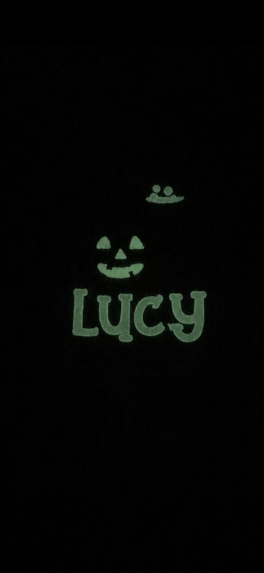 Personalized Glow in the Dark Youth Halloween Embroidered Apparel