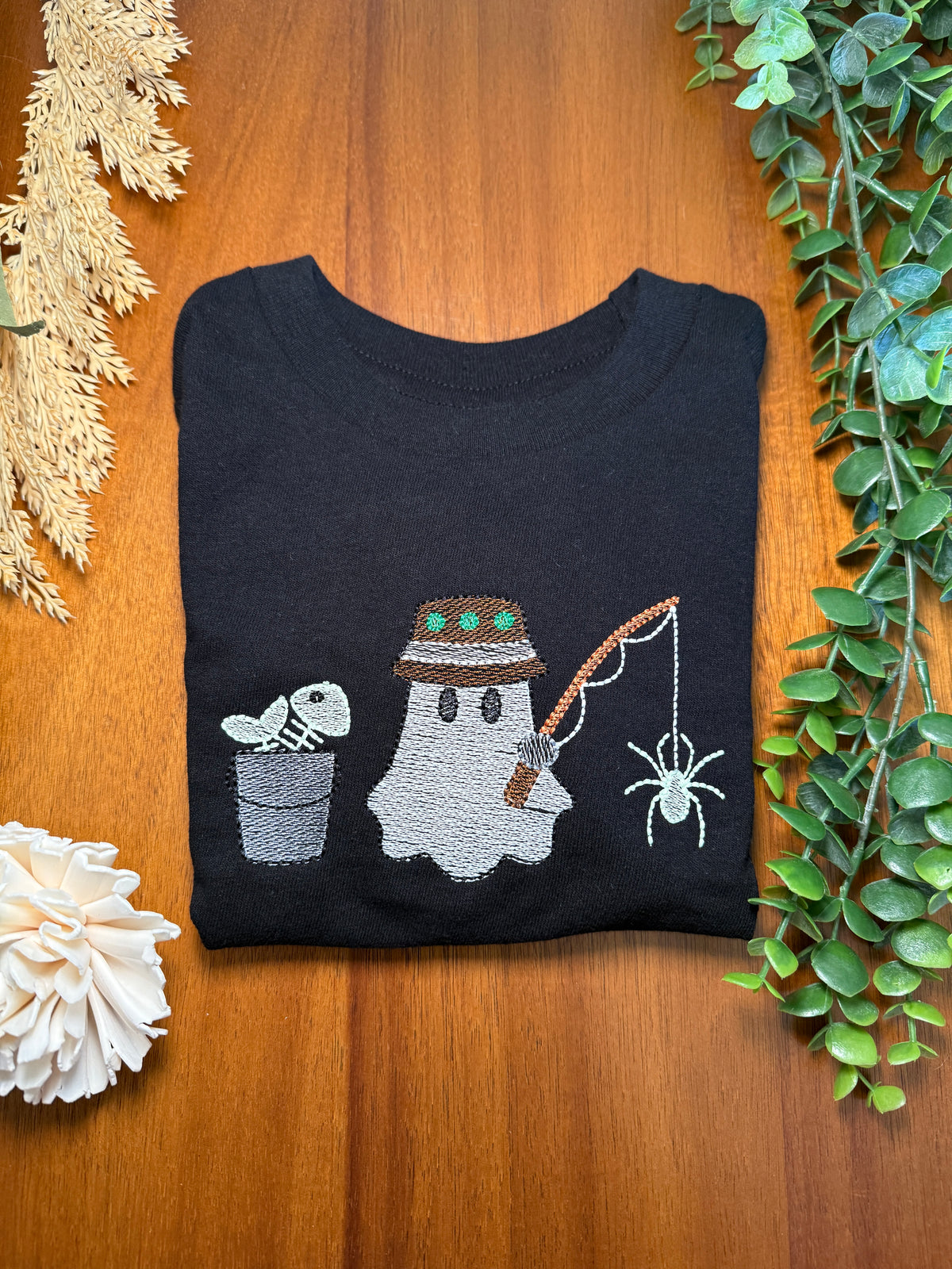 Glow in the Dark Fishing Ghost Shirt