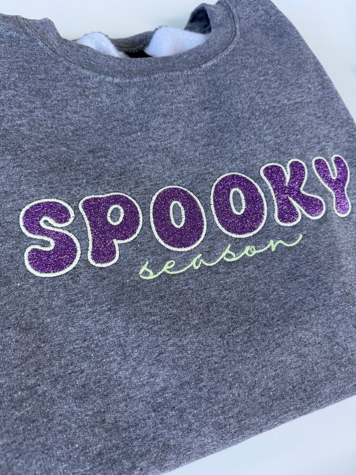 Spooky Season Glow in the Dark Embroidered Apparel