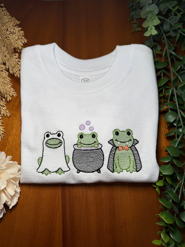 Glow in the Dark Halloween Frogs Shirt