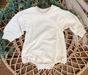 Personalized Tractor Baby Romper