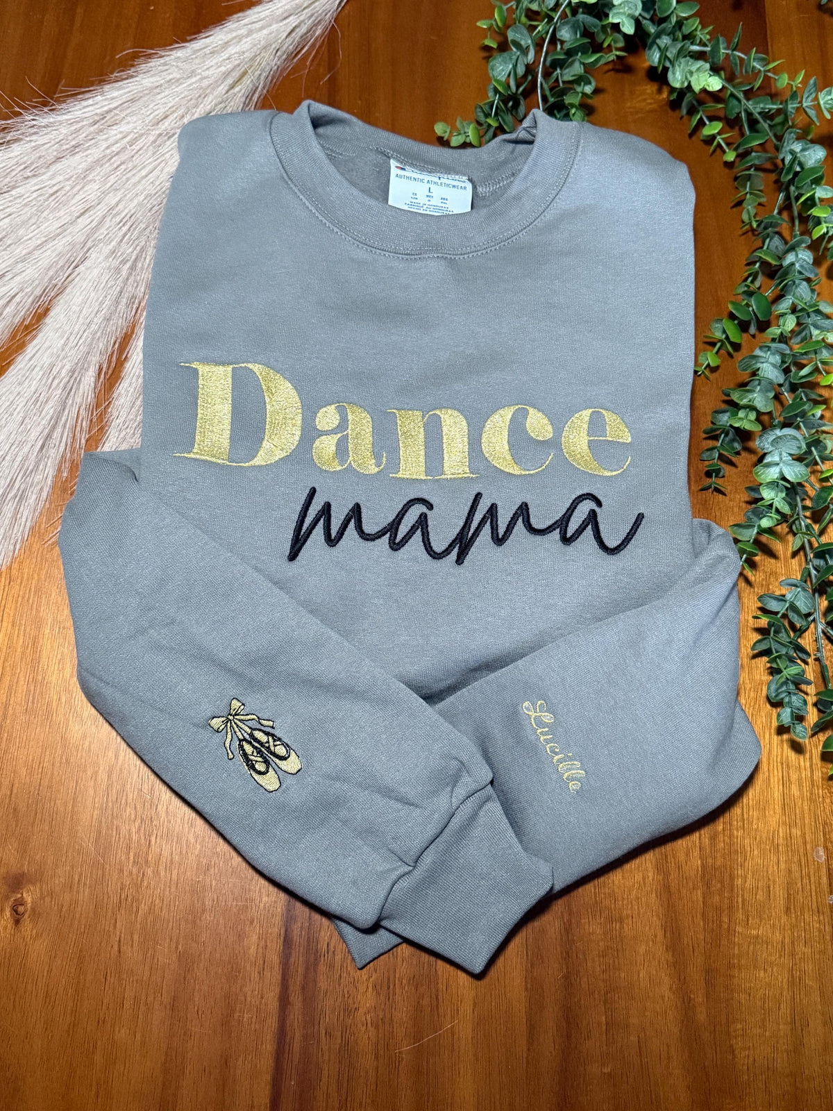 Dance Mama Embroidered Crewneck