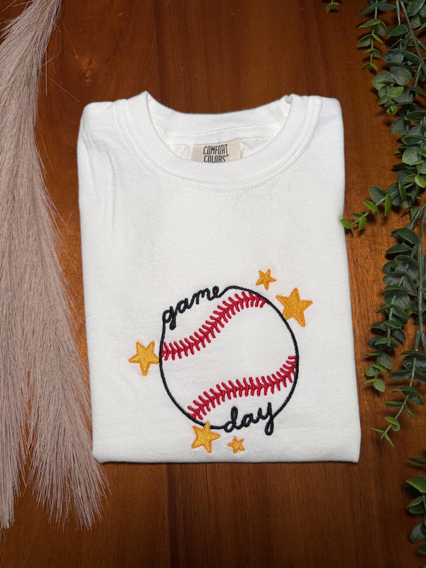 Game Day Youth Embroidered Apparel- Baseball/Softball