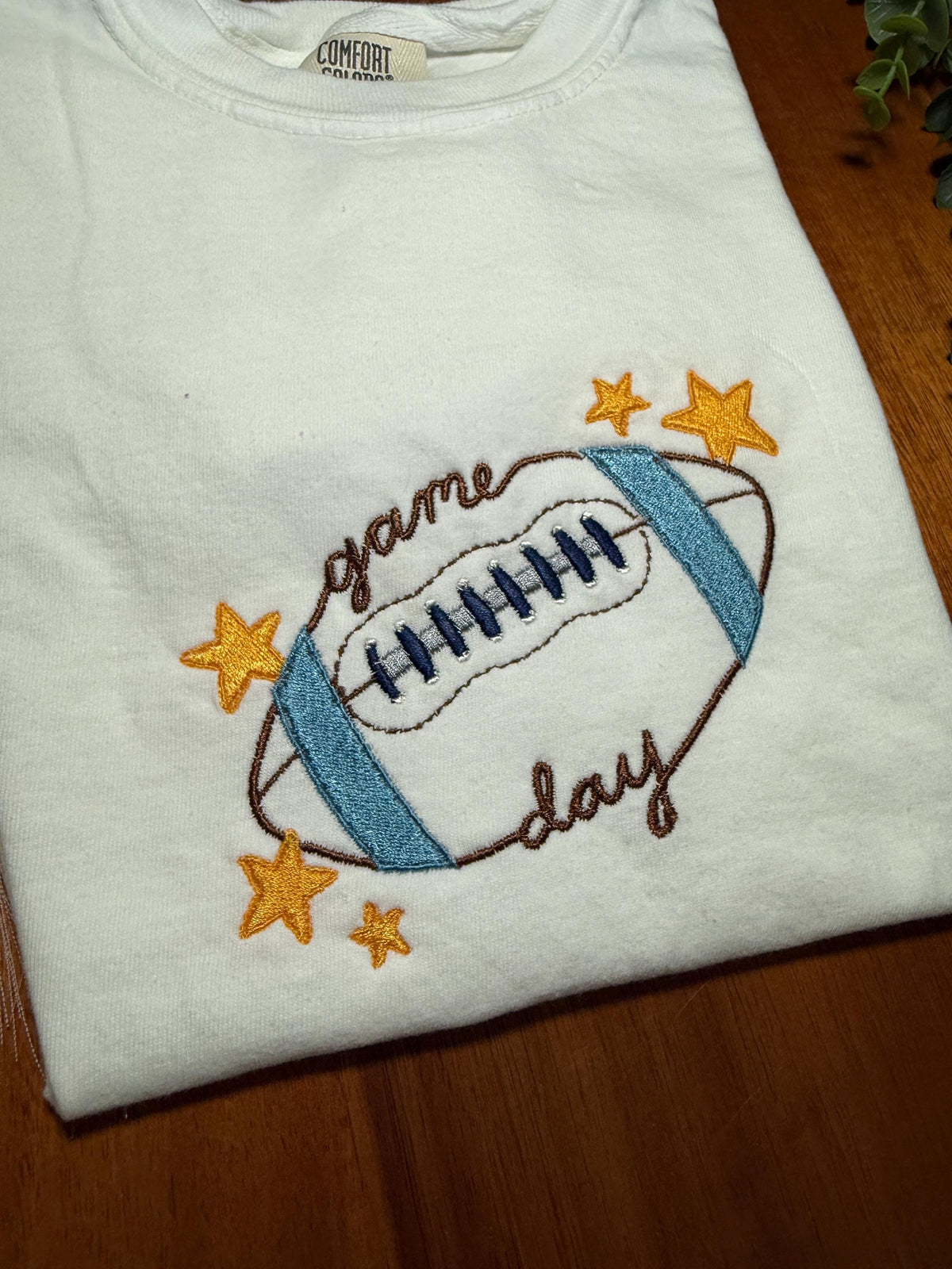 Game Day Youth Embroidered Apparel – Football