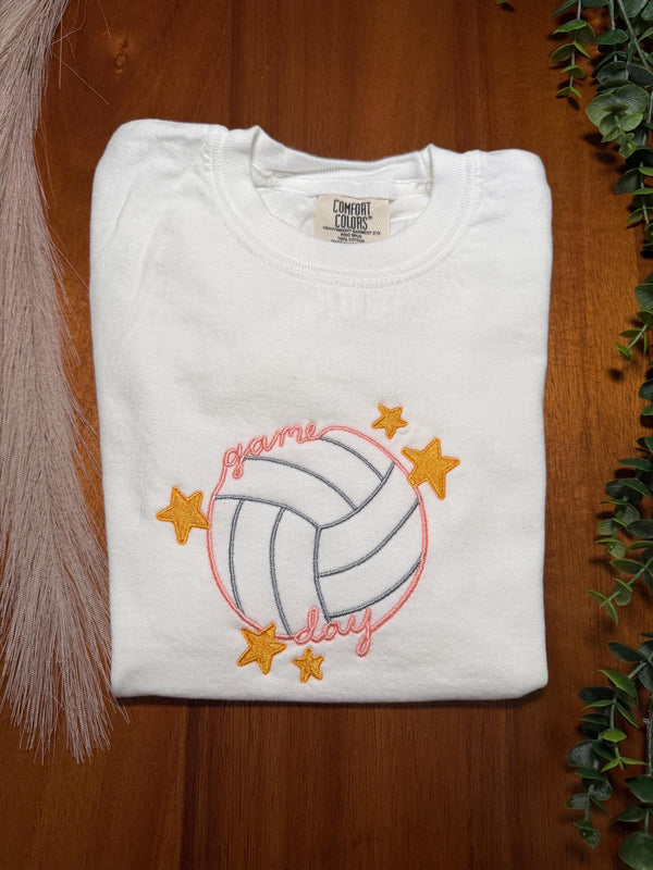 Game Day Youth Embroidered Apparel – Volleyball