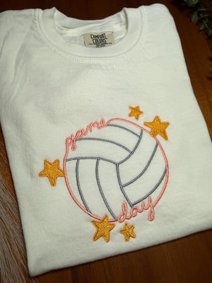 Game Day Youth Embroidered Apparel – Volleyball