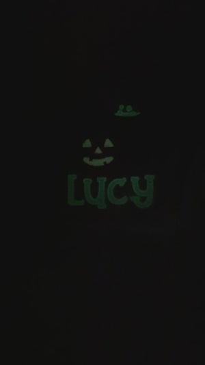 Personalized Glow in the Dark Youth Halloween Embroidered Apparel